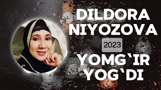 Dildora Niyozova  Yomg‘ir yog‘di  QOʻSHIQ MATNI • QOʻSHIQ SOʻZLARI • LYRIC CLIP [upl. by Nomannic187]