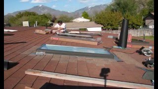 How to Install Repair and Replace a Skylight [upl. by Lanuk]