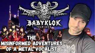 Travel Vlog  BABYMETAL in Nashville BABYKLOK TOUR [upl. by Robyn]