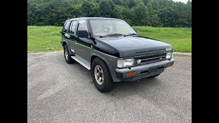 TechMotorsPostalCarscom 1990 Nissan Terrano 4x4 32K Miles Factory RHD USA Right Hand Drive RCA [upl. by Tu]