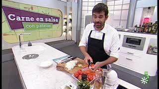 Cómetelo  Carne en salsa con patatas [upl. by Anafetse]