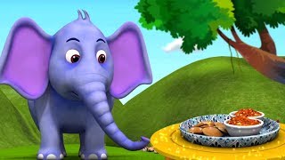 Hathi Raja Kahan Chale  Hindi Nursery Rhymes  Baal Geet In Hindi [upl. by Yaj]