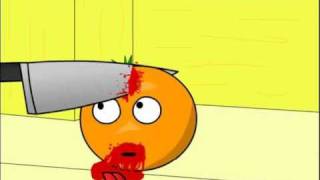 Annoying Orange killed by knife [upl. by Siroled]