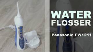 Panasonic Oral Irrigator EW1211 Test [upl. by Bonnes]