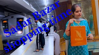 Sadar Bazar Se Humne Kya khareed Liyafamilyvlogs￼ chechak ki shoppingviralvideo [upl. by Cerallua]