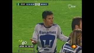 Final Apertura 2004  Pumas UNAM 21 Monterrey Futbol Retro [upl. by Assilen503]