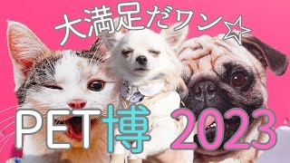 【PET博2023 大阪】年に一度のペット好きの為のイベント☆ ふく君と初めて行ってきたよ‼︎ [upl. by Neema]