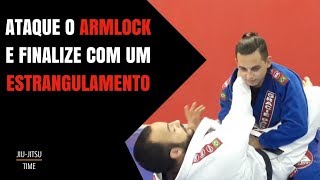 FINALIZAÇÃO DA GUARDA FECHADA JIUJITSU  ESTRANGULAMENTO COM A PERNA [upl. by Esenahs234]