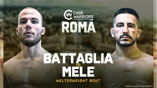 DANIELE BATTAGLIA vs LUCA MELE  FULL MATCH  CW 179  MOLA TV [upl. by Nahsez]