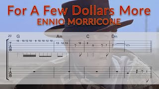 For A Few Dollars More  Ennio Morricone  Guitar TAB Playalong [upl. by Safier553]