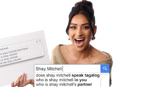 Shay Mitchell Answers The Webs Most Searched Questions  WIRED [upl. by Ahsika164]