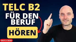 Deutsch für den Beruf Intensivtraining für quotHörenquot der TELC B2 Prüfung [upl. by Alben]