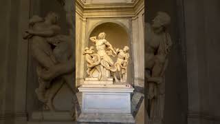 The Amazing Statue of Laocoon and His Sons at the Vatican Museum [upl. by Subocaj]