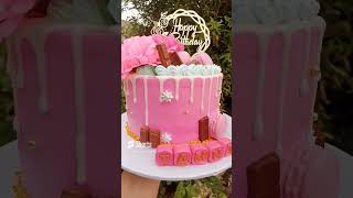 Simple Strawberry Cake Decoration🍓  Make A Cute Girl Cake❤️ [upl. by Hurst]