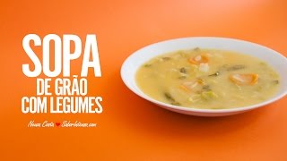 Sopa de Grão com Legumes [upl. by Baudelaire]