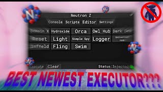 ✨ BETA  NEWEST WORKING ROBLOX EXECUTOR  NEUTRON Z  BYFRON BYPASS [upl. by Izy]