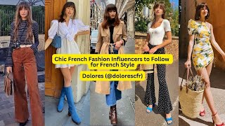 Master Parisian Chic French Fashion Influencers amp Style Inspiration [upl. by Lynnette275]