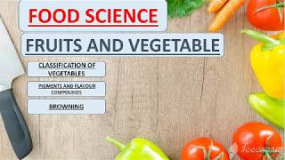 Science of fruits and vegetables [upl. by Varuag]