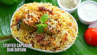 Hyderabadi Veg Dum Biryani  వెజిటేరియన్స్ కి పండుగలాంటి హైదరాబాదీ స్టఫ్డ్ ధమ్ బిర్యాని [upl. by Metsky136]