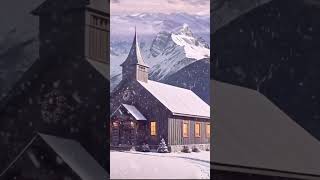 Winter Ambience  Church Choirhymn winter colorshortsvideoshorts [upl. by Anavlys]