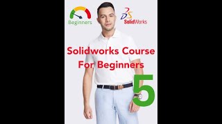 Lesson 5 Solidworks Unit System Solidworks course for beginners [upl. by Waly639]