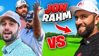 We Challenged Jon Rahm To An 18 Hole Match [upl. by Adran134]