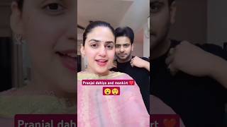 pranjal dahiya and mankirt 😲😲shortvideo shorts punjabimusic love vairelvideo [upl. by Nitsirhc]