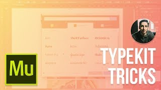 Adobe Muse CC 2015 Tutorial  Typekit Tips and Tricks [upl. by Calloway]