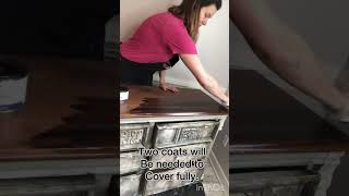 How to use Gel Stain on existing finishes  No sanding needed [upl. by Colleen]