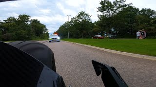 Kawasaki z1000 vs Swedish Police 4 [upl. by Otnas905]