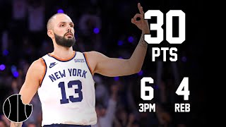 Evan Fournier Highlights  Knicks vs Hornets  30th Mar 2022 [upl. by Hairim]