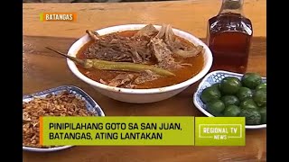 Regional TV News Goto sa San Juan Batangas Pinipilahan [upl. by Siradal]