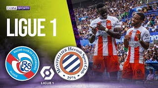 Strasbourg vs Montpellier  LIGUE 1 HIGHLIGHTS  09172023  beIN SPORTS USA [upl. by Enrol]