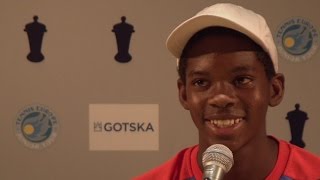 Interview with Jacobi Bain quarterfinalist at Kungens Kanna 2017 [upl. by Almeda]