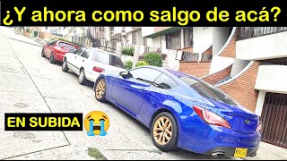 Como salir de estacionamiento paralelo EN SUBIDA COMO ESTACIONAR como dimensionar el carro parque [upl. by Sallyanne914]