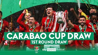 LIVE Carabao Cup First Round Draw 🏆 [upl. by Bellew]