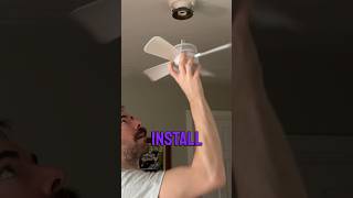 Light Socket Ceiling Fan amp LED Light summer ceilingfan home [upl. by Morez62]