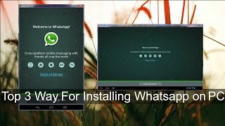 Top 3 Android Emulator For Installing Whatsapp on PC Without Bluestacks [upl. by Almita]