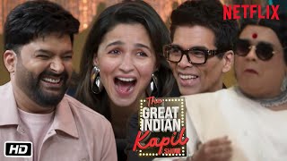 The Great Indian Kapil Show Season 2 Episode 1 with Alia Bhatt Vedang Karan Review [upl. by Alyhs155]