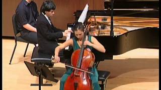 Stravinsky Suite Italienne  Meta Weiss cello Luis Ortiz piano [upl. by Hiroko218]