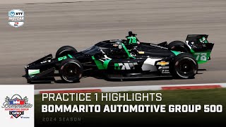 Practice 1 Highlights  2024 Bommarito Automotive Group 500 from St Louis  INDYCAR [upl. by Korrie]