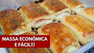 Joelho de queijo e presunto  Ganhe dinheiro com esta receita super fácil [upl. by Etnovahs]