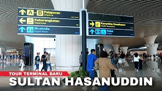 WALKING AROUND TERMINAL BARU BANDARA SULTAN HASANUDDIN MAKASSAR [upl. by Akenahs]