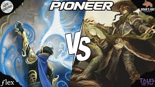 Izzet Creativity VS Mono Green Devotion MTG Pioneer [upl. by Eyaj]