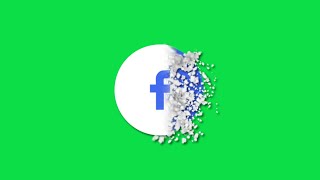 Facebook Like and Follow Animated button Green screen [upl. by Stevy]