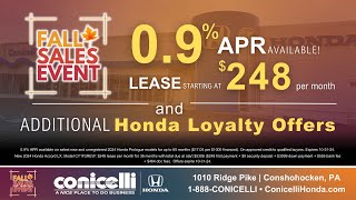 🍂 Fall into incredible offers at Conicelli Honda during our Fall Sales Event Shop online now 🚗 [upl. by Llertnor]