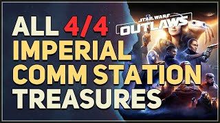 All Imperial Comm Station Treasures Locations Star Wars Outlaws [upl. by Fairman295]