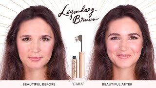 How To Eyebrows Tutorial For Uneven Brows  Charlotte Tilbury [upl. by Jennette593]