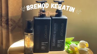 Bremod Keratin Shampoo and Conditioner Review✨korean brand [upl. by Killoran]