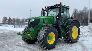 Köp Traktor John Deere 6250R på Klaravik [upl. by Naxor]